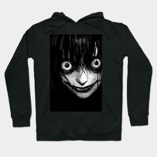 Creepy manga CLOWN horror Halloween Frightening Hoodie